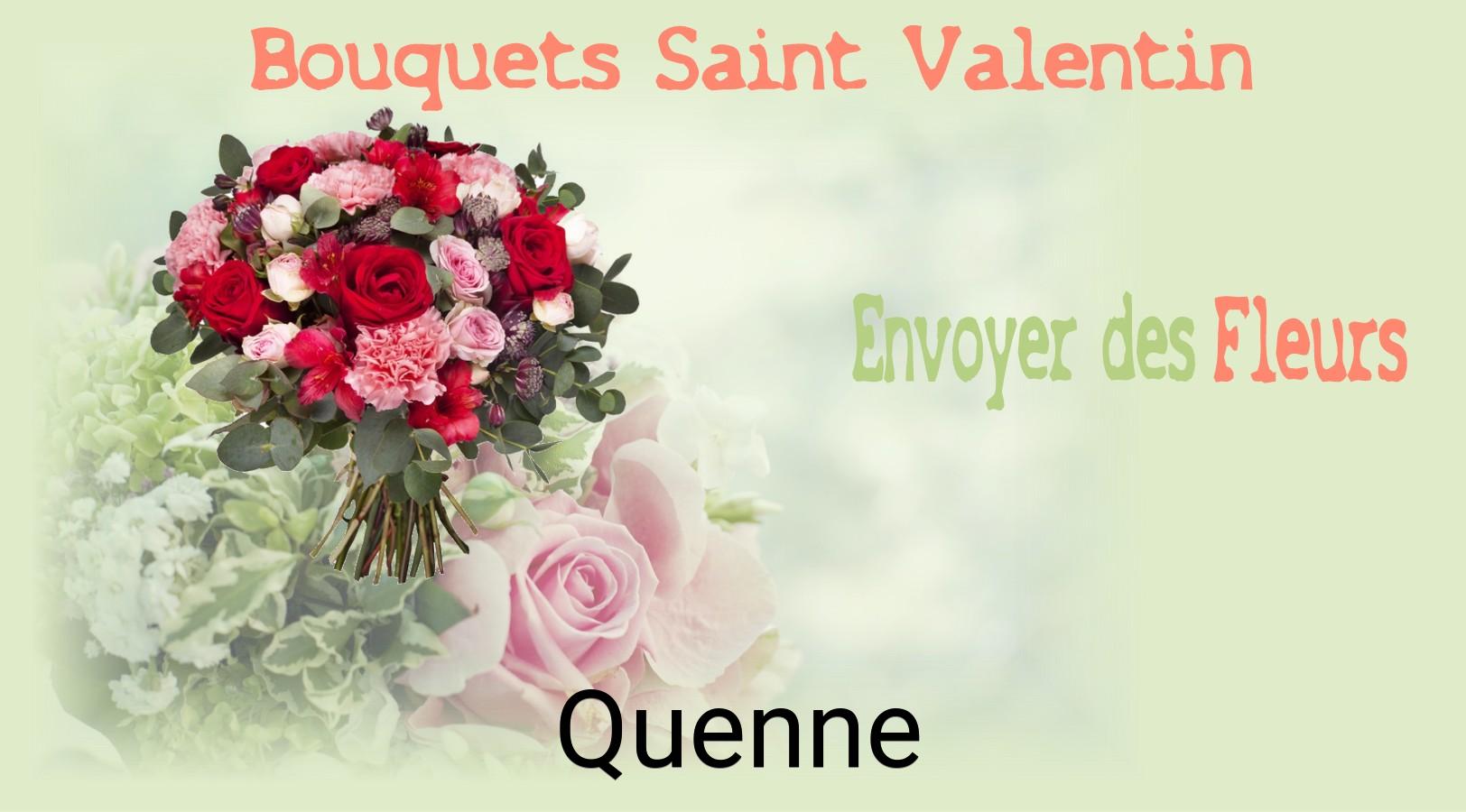 Roses de Saint-Valentin livrées à Quenne